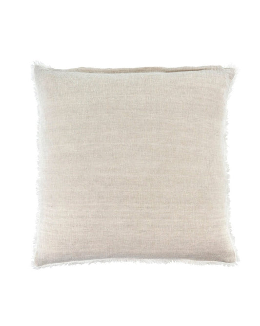 LINA LINEN PILLOW  - CHAMBRAY living-decorative-object Indaba trading co Default Title  
