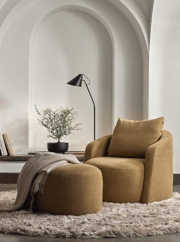 LUPIN ARM 1 SEATER LIGHT GREY living-furniture Vilmers