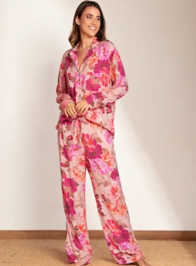 Vintage Blossom Dandelion Pijamas Set