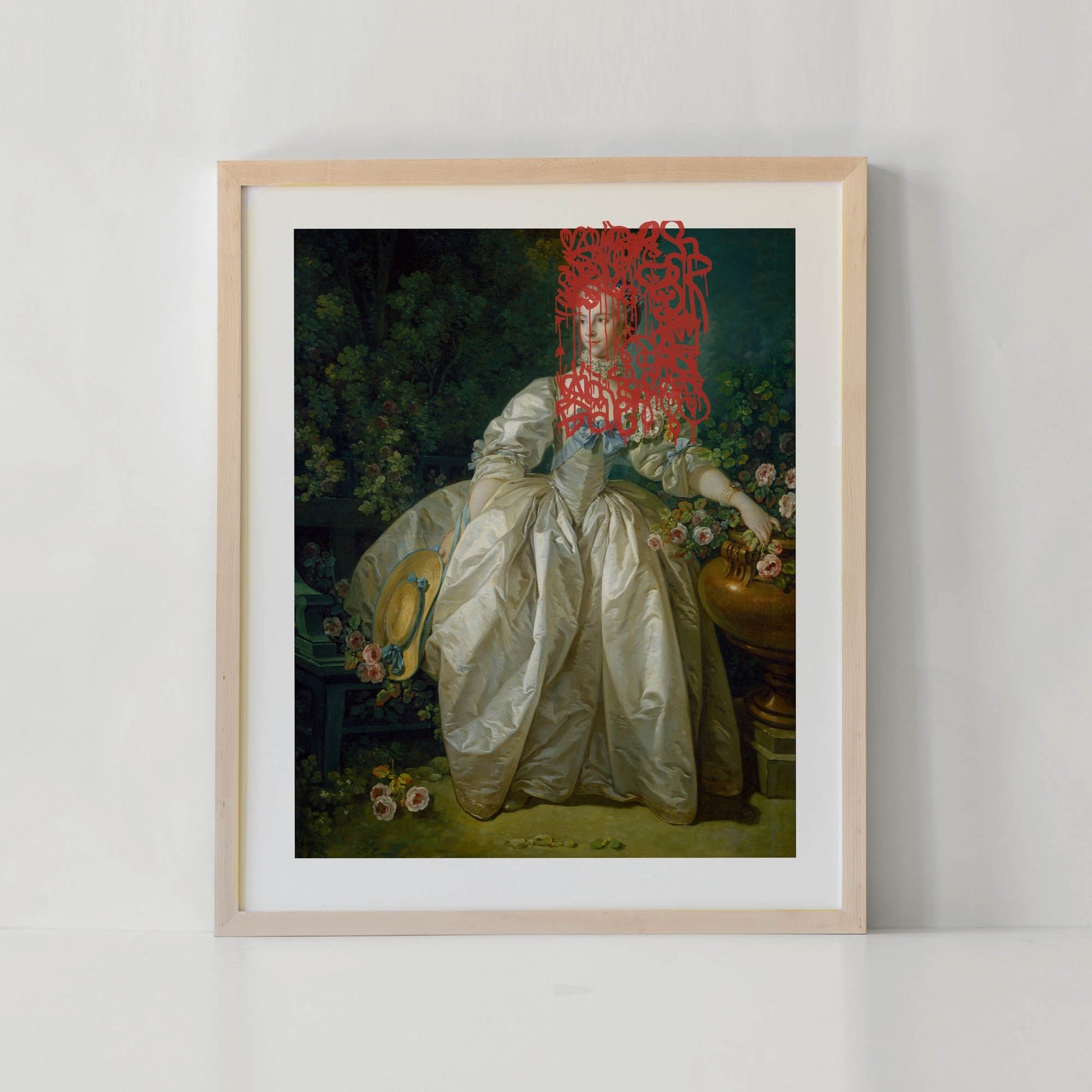 MADAME BERGERET ART PRINT walldecor-originalart NumerArt