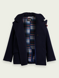 SCOTCH & SODA - Caban en laine mélangée contrecollée à double boutonnage