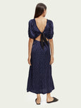 SCOTCH & SODA - Robe longue dos nu à encolure en V