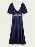 SCOTCH & SODA - Robe longue dos nu à encolure en V