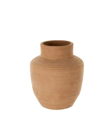 NAXOS TERRACOTTA VASE living-homeaccents Indaba trading co