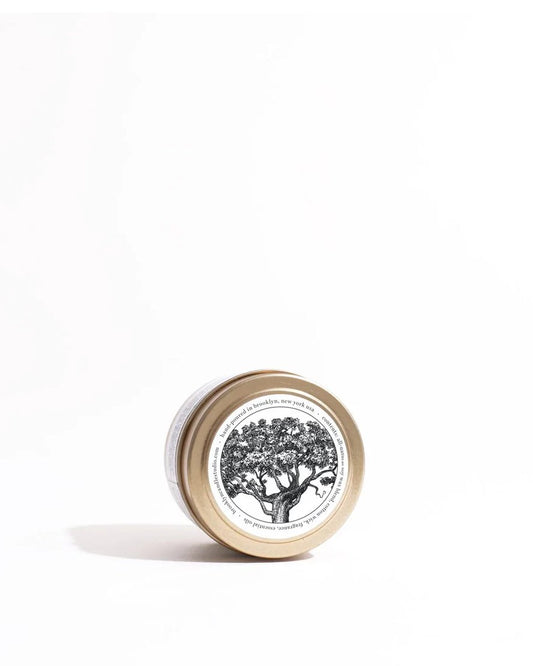 PALO SANTO GOLD TRAVEL CANDLE BY BROOKLYN CANDLE candels Brooklyn Candel   