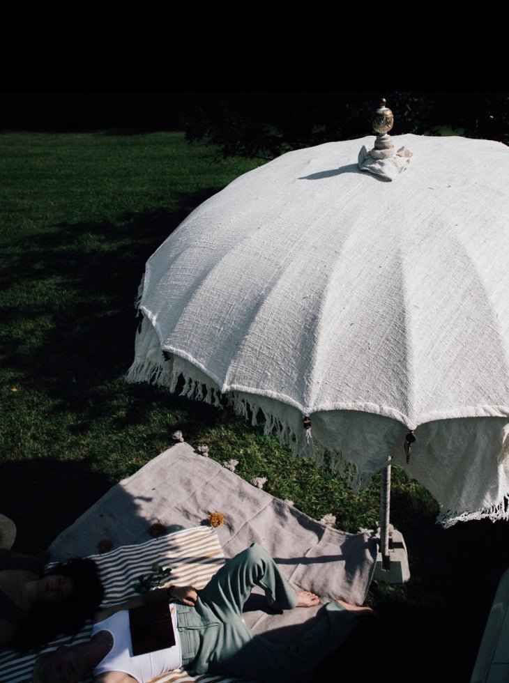 PARASOL Chantal Royer Off white