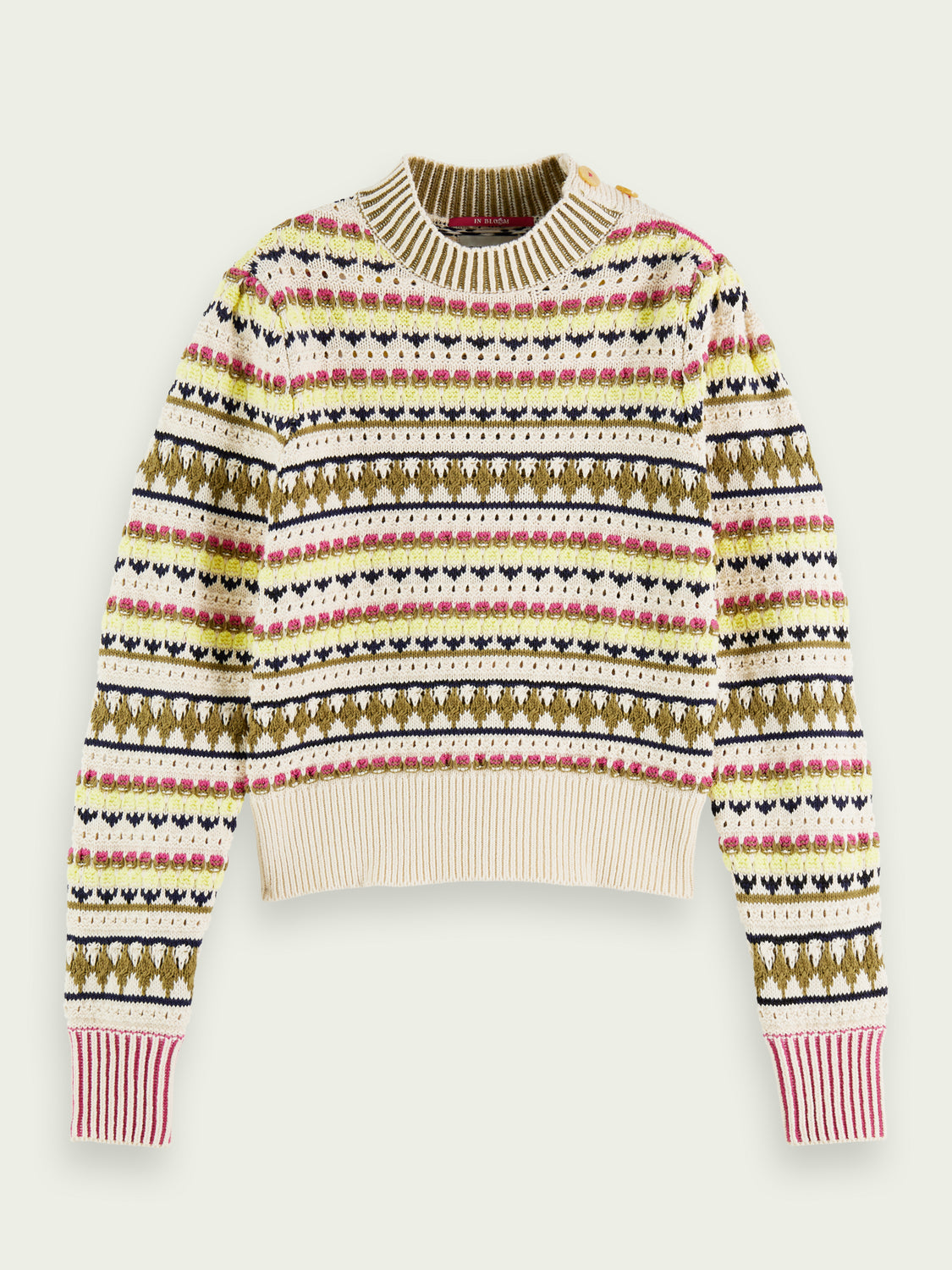 SCOTCH & SODA - Pull en maille mélangée