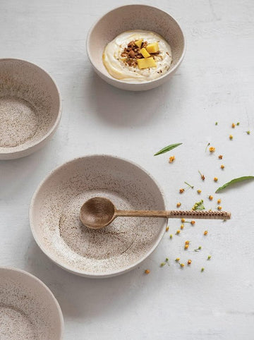 REACTIVE GLAZE STONEWARE BOWL Dining-Kitchenware Creative Coop