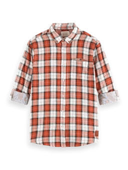 SCOTCH & SODA - Flannel Checked-Shirt Apparel & Accessories Scotch & Soda   