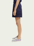 SCOTCH & SODA - Broderie anglaise organic cotton short
