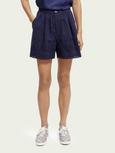 SCOTCH & SODA - Broderie anglaise organic cotton short