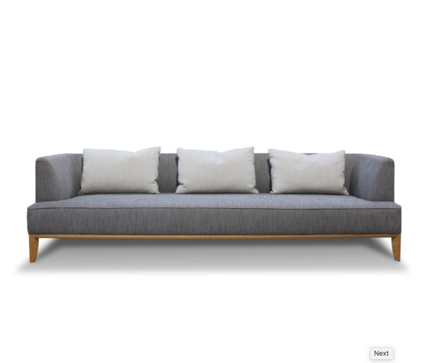 SPEAKEASY SOFA living-homeaccents PEREZ Sofa 96"x30"x15"  