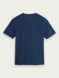 SCOTCH & SODA - T-shirt col rond en jersey bio à bords francs