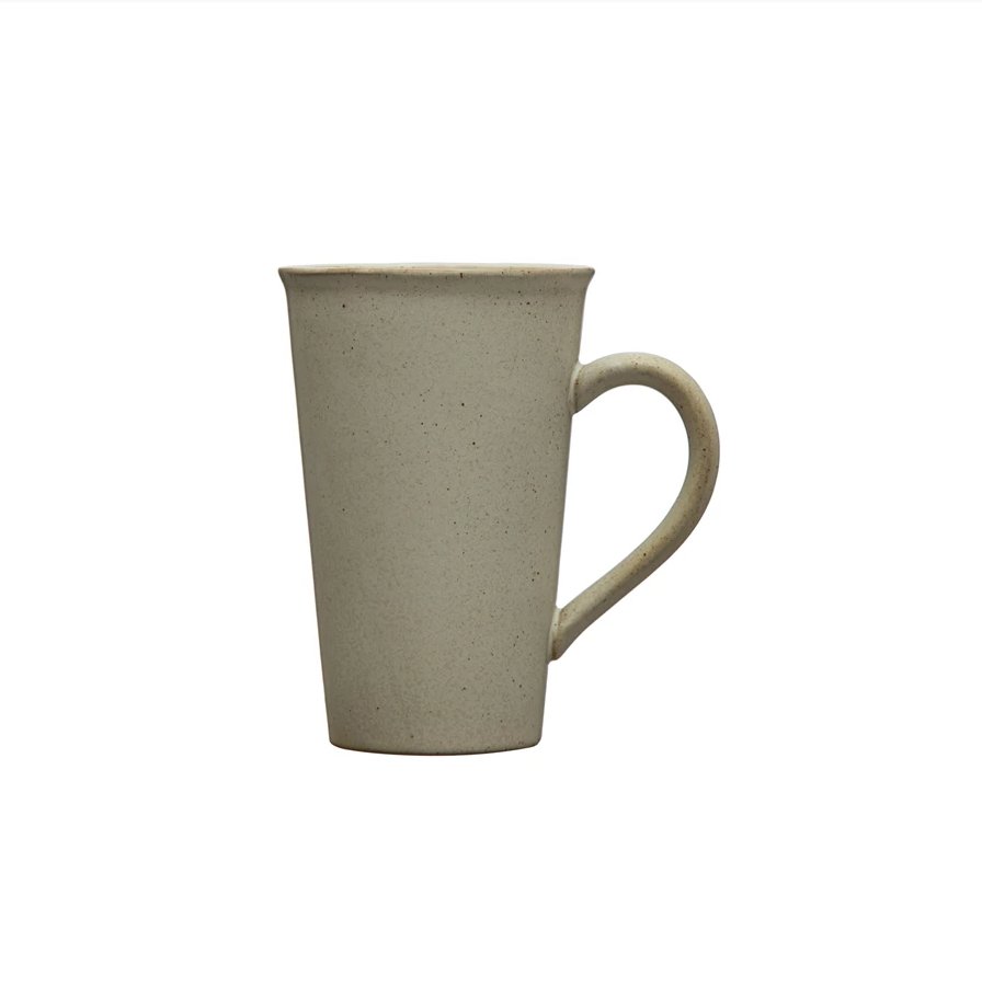 STONEWARE HIGH MUG Dining-Kitchenware Creative Coop   