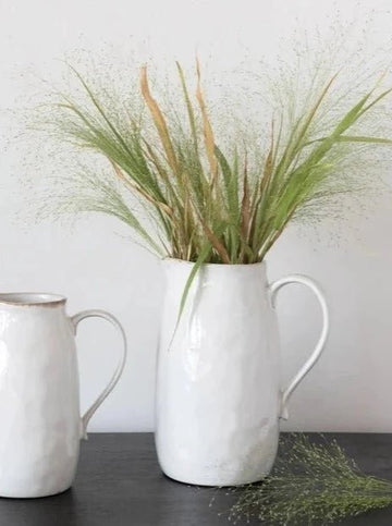 STONEWARE PITCHER, REACTIVE GLAZE Dining-Kitchenware Creative Coop Small