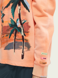 Scotch & Soda - Sweat shirt brodé à capuche