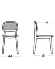 TITUS DINING CHAIR NATURAL - VINCENT SHEPPARD chair vincent Sheppard