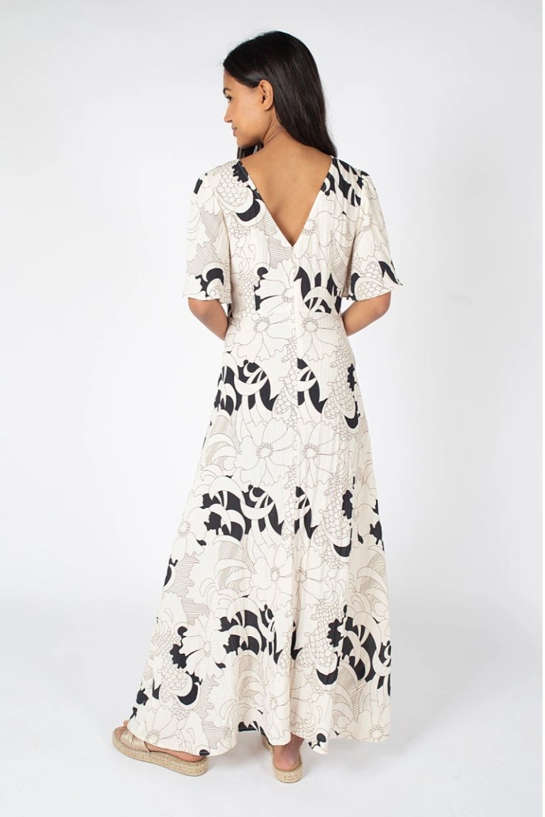 TRAFFIC PEOPLE - The Odes Rene Dress In Printed in flowers women-accessories TRAFFIC PEOPLE   
