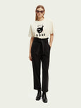 SCOTCH & SODA - T-shirt bio graphique coupe ample
