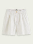 SCOTCH & SODA - Broderie anglaise organic cotton short
