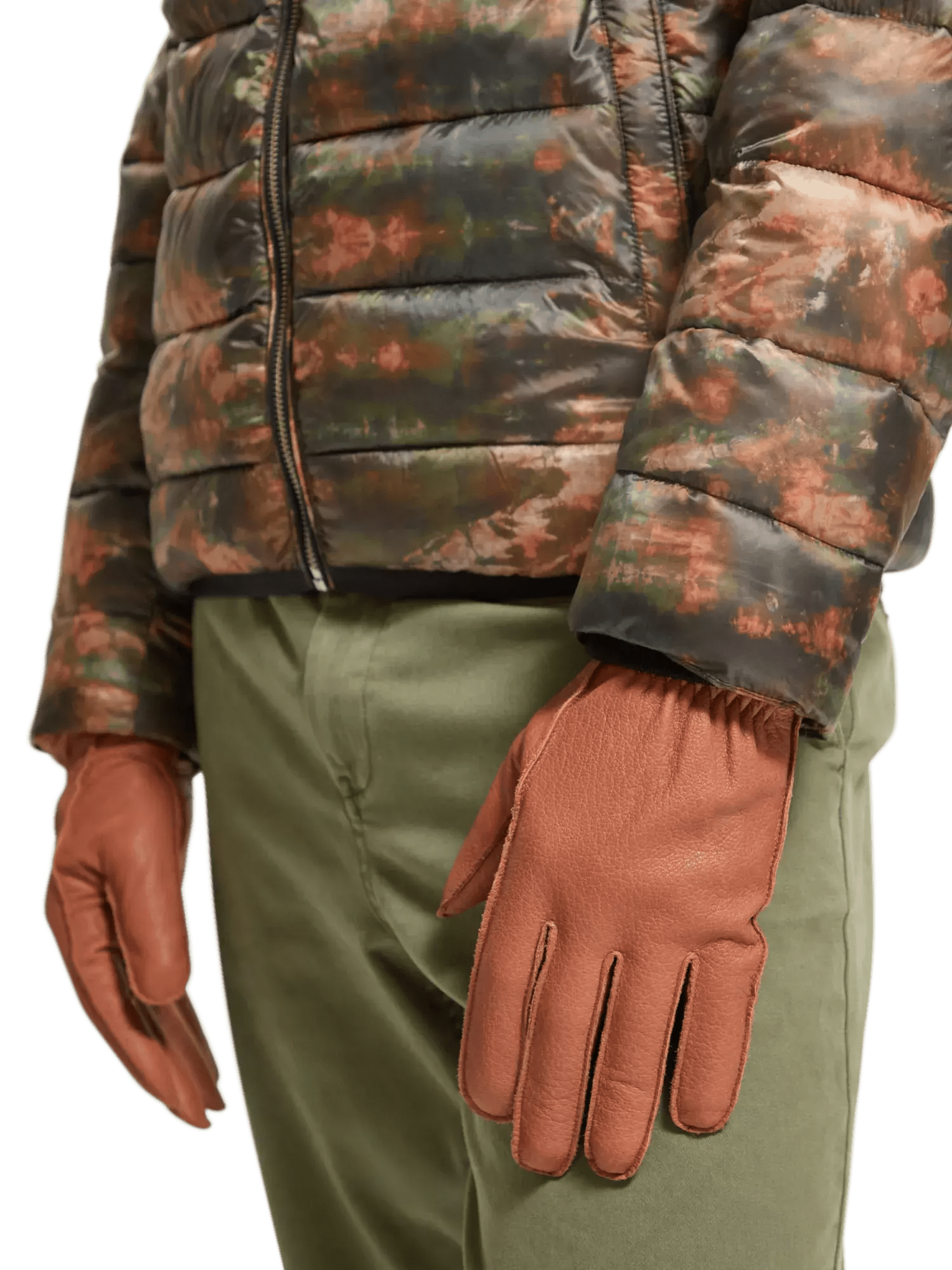 Water-Resistant Leather Gloves Apparel & Accessories Scotch & Soda   