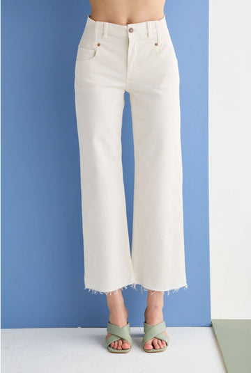 Women's Off White trousers | EUROPEAN CULTURE Trouser European Culture 27