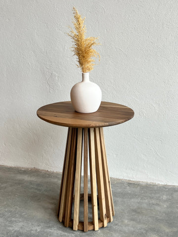 WOODEN SIDE TABLE living-furniture Pepin Boho collab