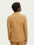 Scotch & Soda - Blazer en popeline à boutonnage simple