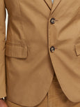 Scotch & Soda - Blazer en popeline à boutonnage simple