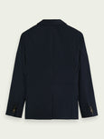 Scotch & Soda - Blazer en popeline à boutonnage simple