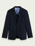 Scotch & Soda - Blazer en popeline à boutonnage simple