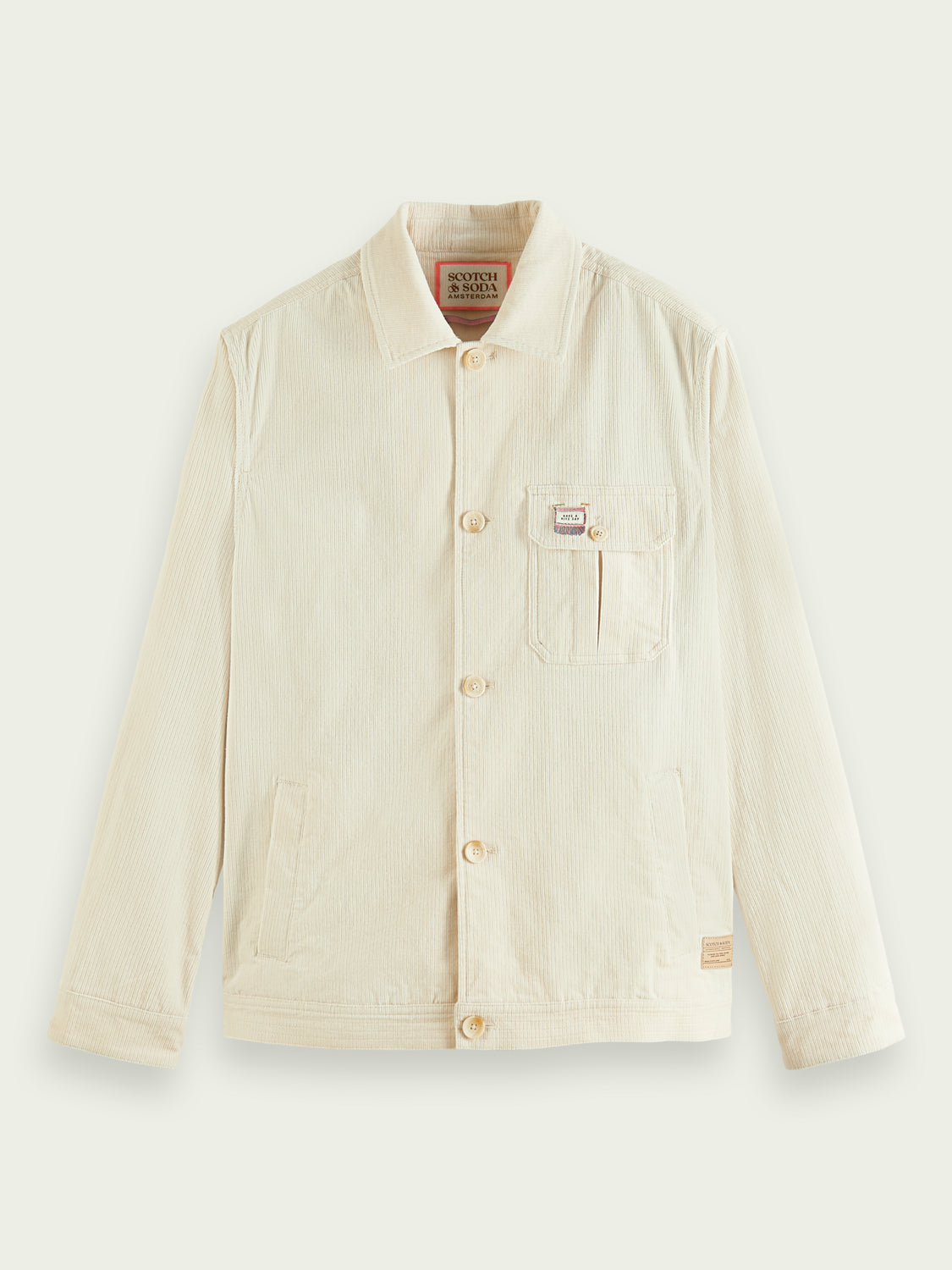 SCOTCH & SODA - Veste militaire en velours côtelé