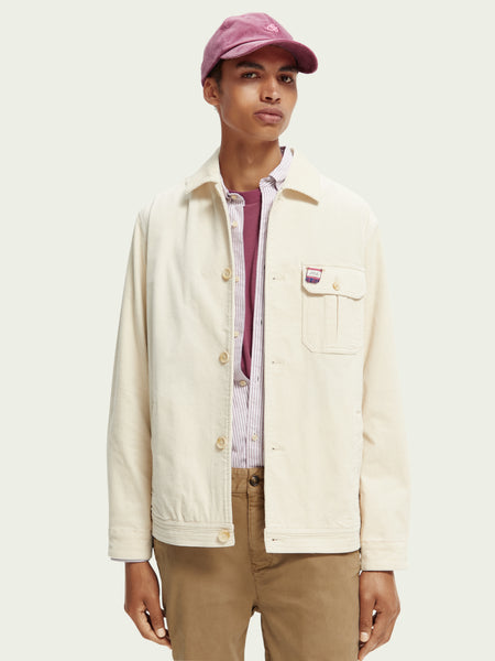 SCOTCH & SODA - Veste militaire en velours côtelé