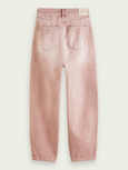 SCOTCH & SODA - Jean coupe ballon teint en fil The Tide