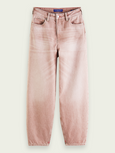 SCOTCH & SODA - Jean coupe ballon teint en fil The Tide