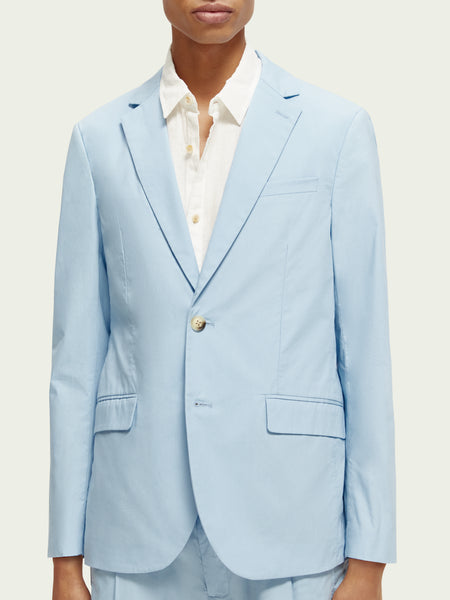 SCOTCH & SODA - Blazer en popeline Γ boutonnage simple