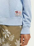 SCOTCH & SODA - Sweat ras du cou teint en pièce
