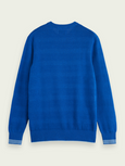 SCOTCH & SODA - Sweat ras du cou en lin mélangé
