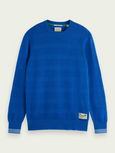 SCOTCH & SODA - Sweat ras du cou en lin mélangé