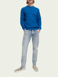 SCOTCH & SODA - Sweat ras du cou en lin mélangé
