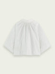 SCOTCH & SODA - Broderie anglaise crop top