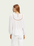 SCOTCH & SODA - Blouse brodée en coton bio