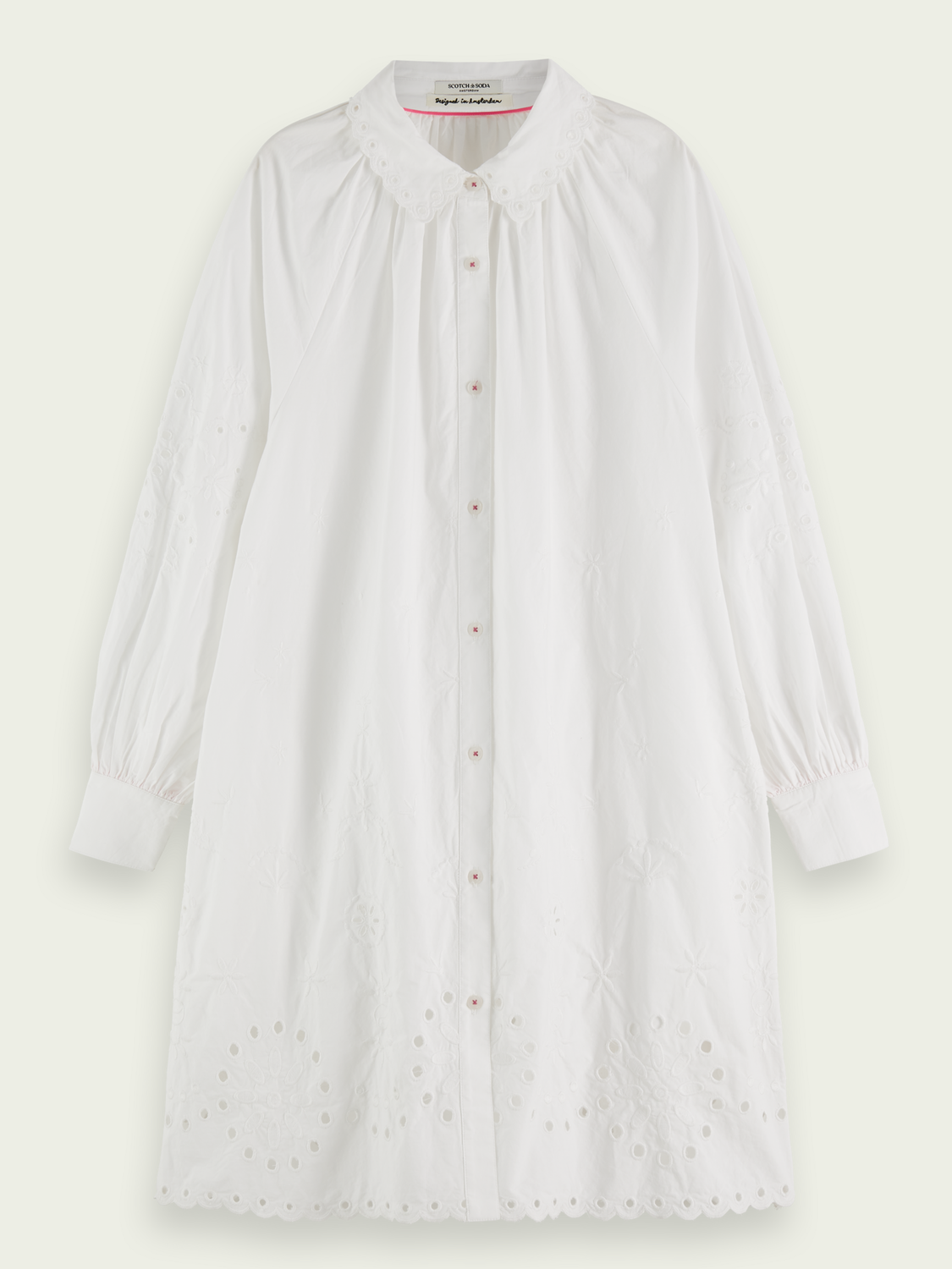 SCOTCH & SODA - Robe broderie anglaise