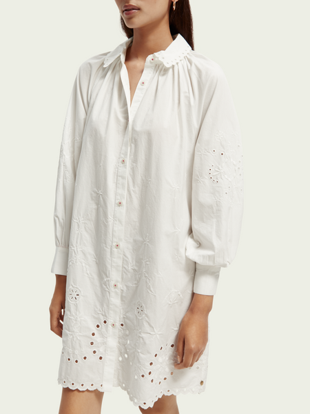 SCOTCH & SODA - Robe broderie anglaise