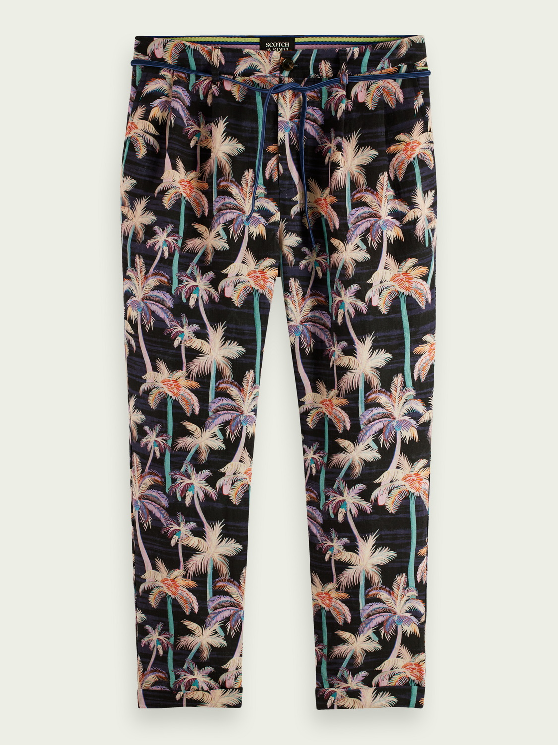 SCOTCH & SODA - Chino plissé imprimé The Twilt