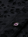 SCOTCH & SODA - Mini-robe en broderie anglaise à manches bouffantes