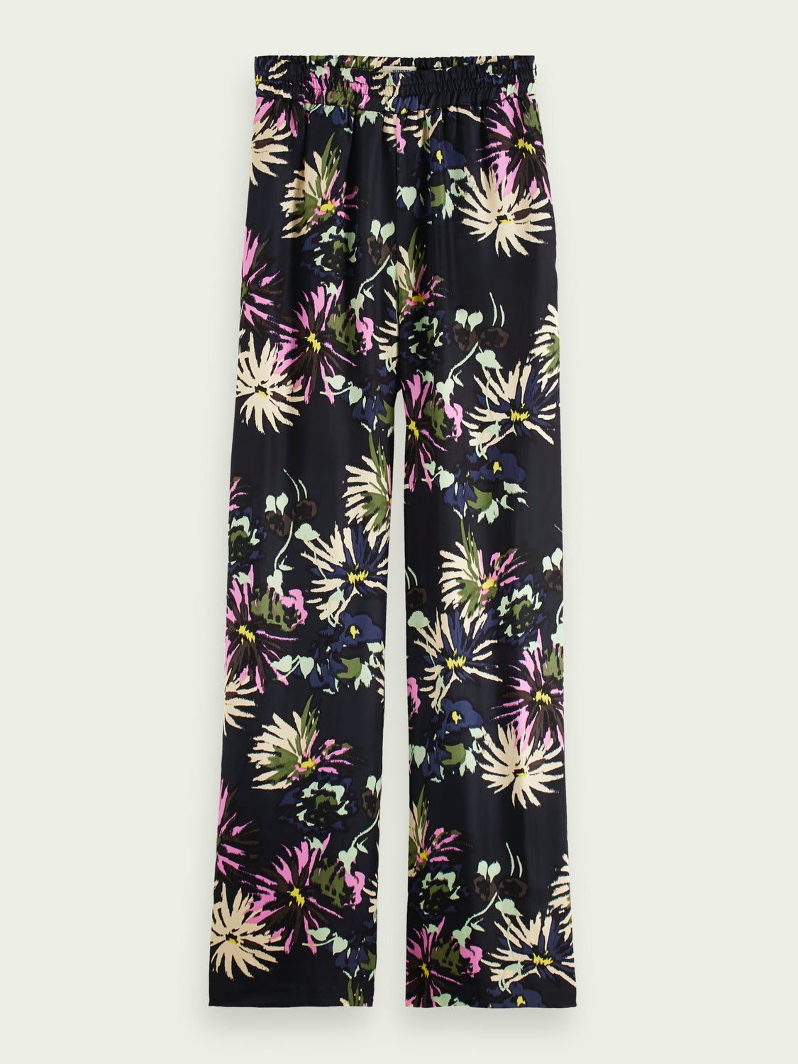 SCOTCH & SODA - The Gia taille mi-haute jambe large imprimée