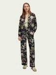 SCOTCH & SODA - The Gia taille mi-haute jambe large imprimée