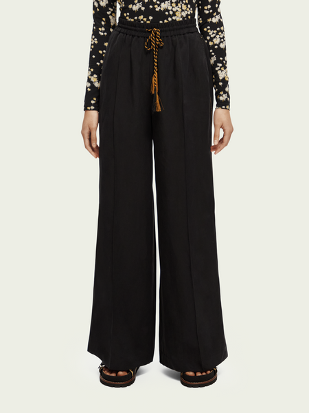 SCOTCH & SODA - Pantalon large taille haute The Hope
