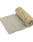 1-0233/ LATA BLOCK PPRINT VELVET FRENCH MATRESS Indaba trading co